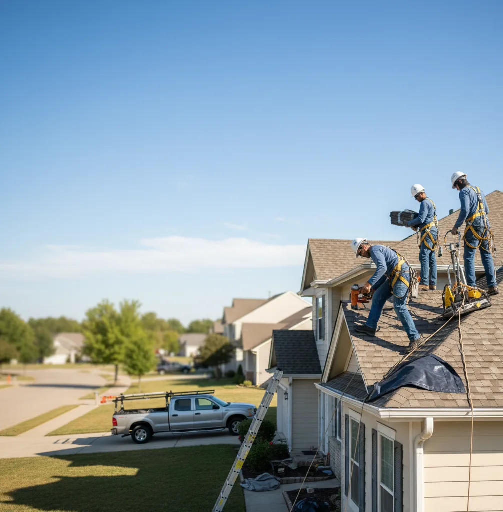 Shingle Replacement in Sunset, TX